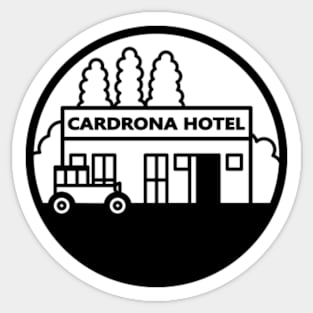 Tour Aotearoa - Cardrona Hotel Icon Sticker